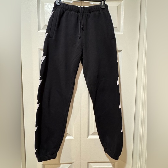 BLACK LIGHTNING SIDE SWEATS. Size S VGUC - Picture 1 of 7